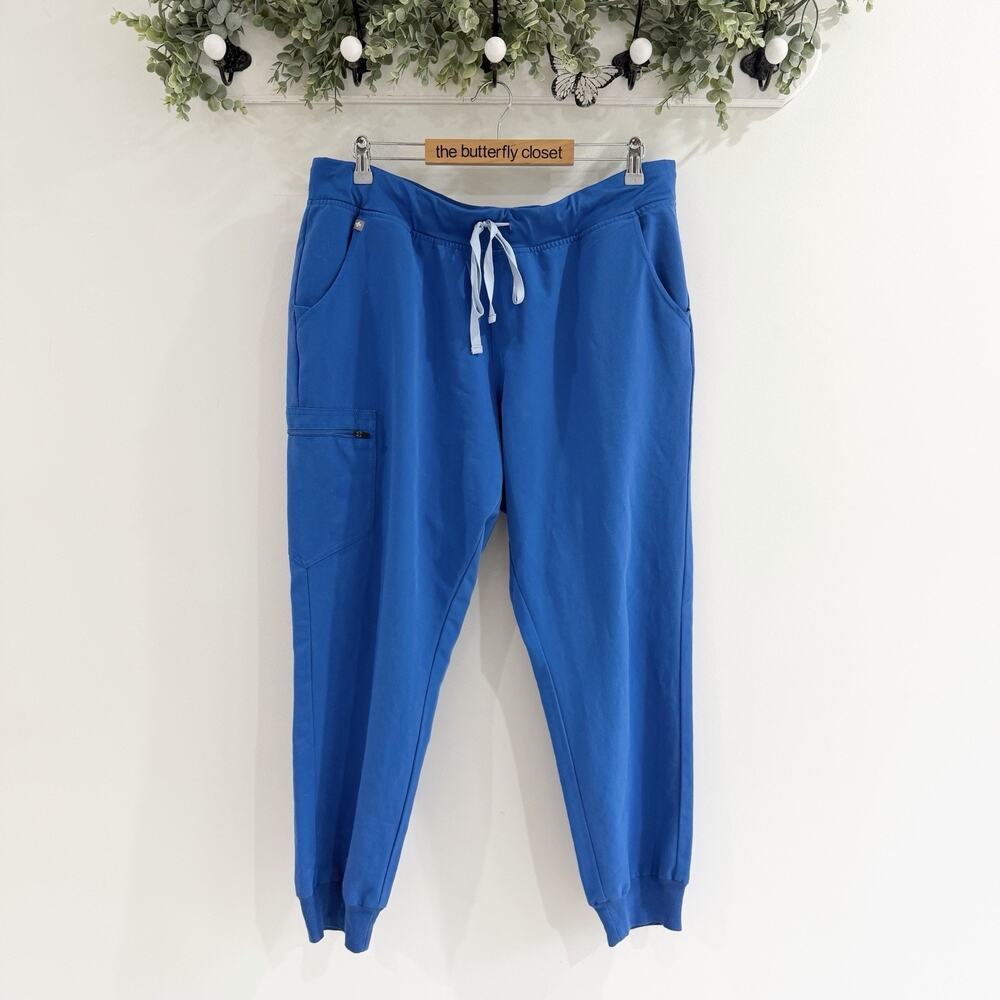Figs Blue Zamora Scrub Jogger Pants UU5909 XXL